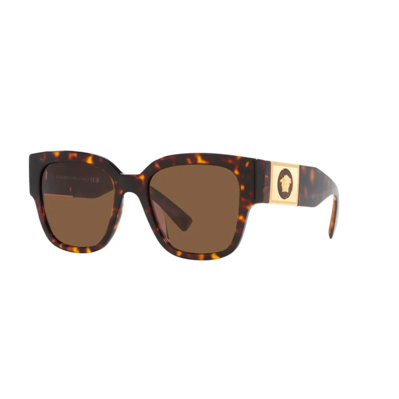 Versace Women's Havana Sunglasses with Brown Anti-Reflective Lenses VE_4437U_108/73_54mm sold by Ruumur