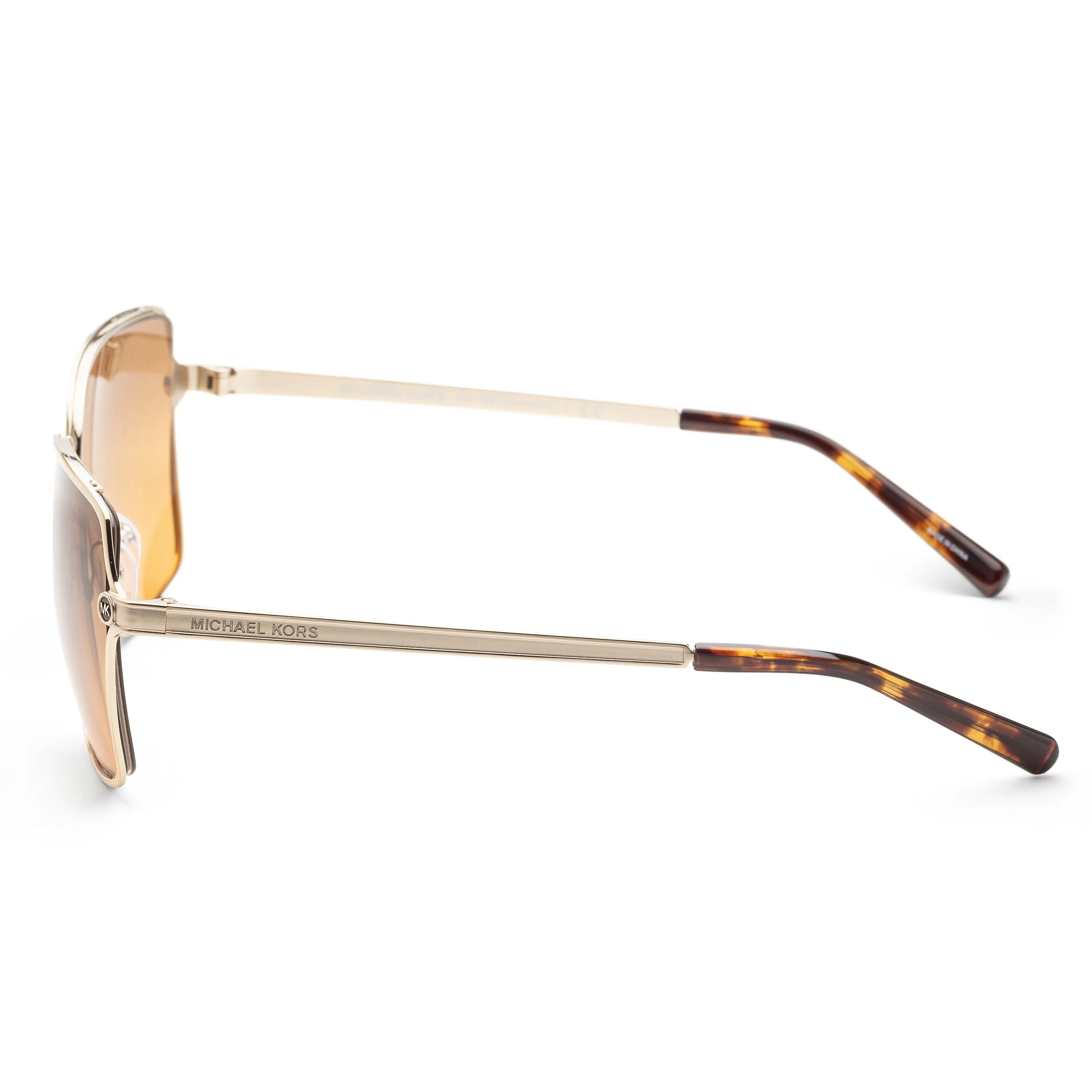 Michael Kors Women's 56mm Shiny Light Gold Sunglasses MK1087-101418-56 sold by Ruumur product image thumbnail 2