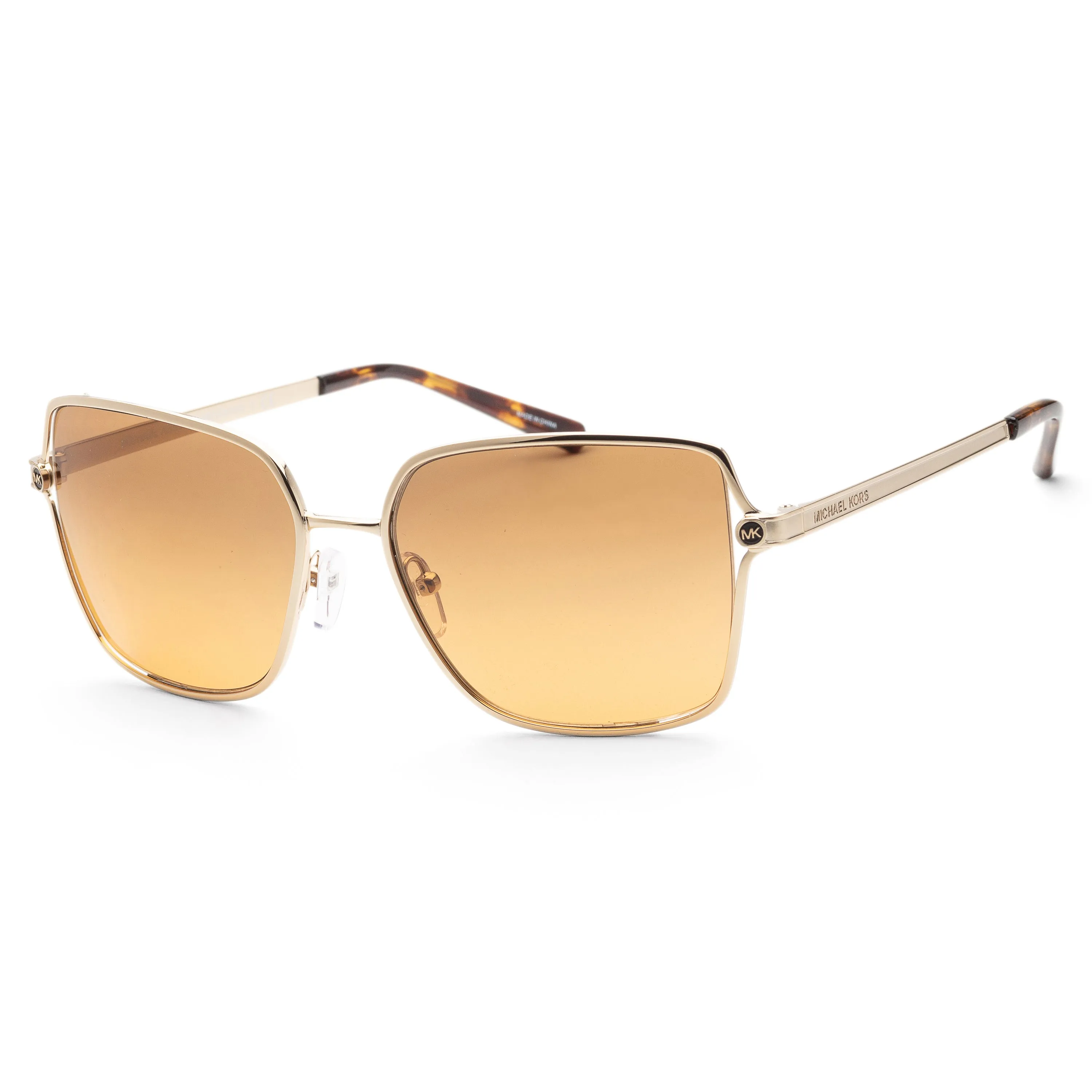 Michael Kors Women's 56mm Shiny Light Gold Sunglasses MK1087-101418-56 sold by Ruumur