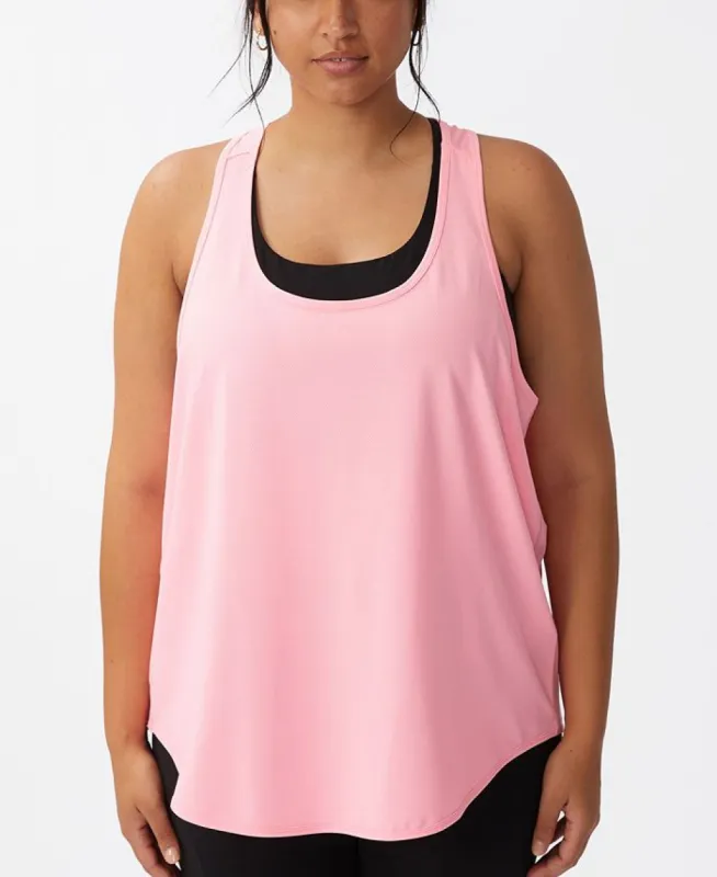 COTTON ON Women's Active Training Tank Top Pink sold by Ruumur