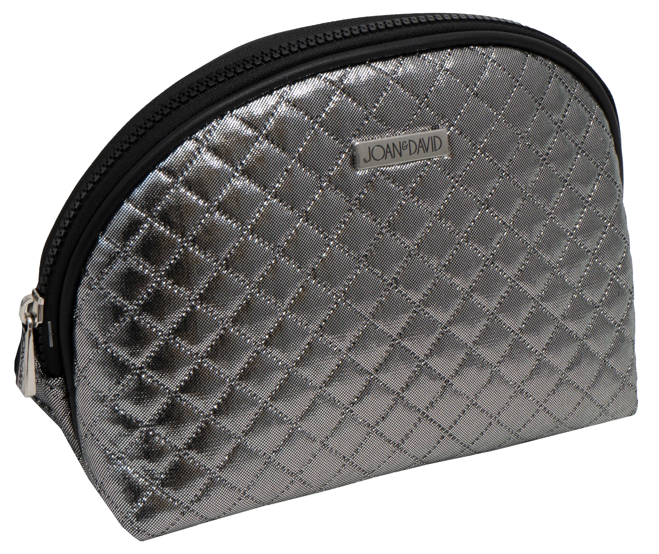 Joan & David Diamond Metallic Dome Cosmetic Bag sold by Ruumur product image thumbnail 5