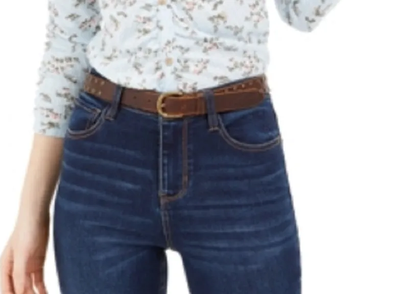 Crave Fame Junior's Ruched Floral Top -Blue Size X-Large sold by Ruumur product image thumbnail 3