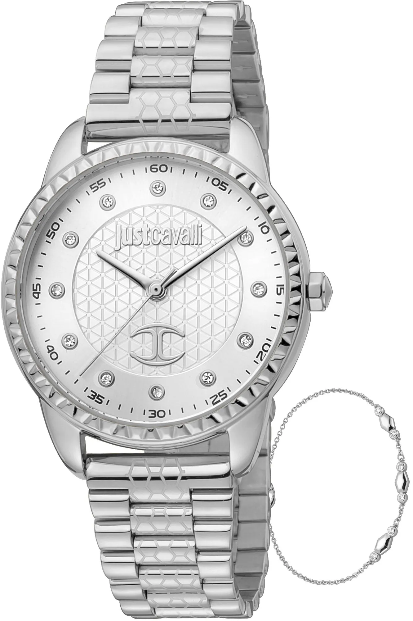 Just Cavalli Women's JC1L176M0045 SET 34mm Quartz Watch sold by Ruumur