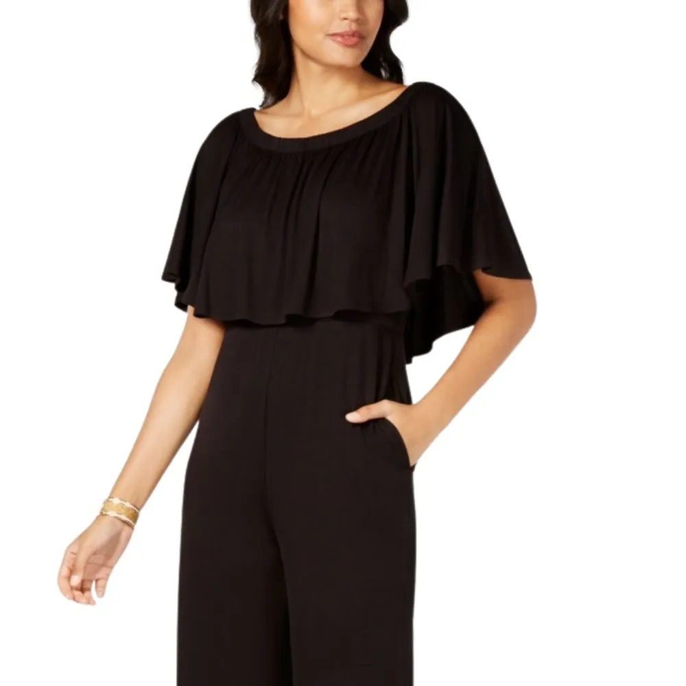 Thalia Sodi Women's Triple Threat Jumpsuit Black Size Small sold by Ruumur product image thumbnail 2