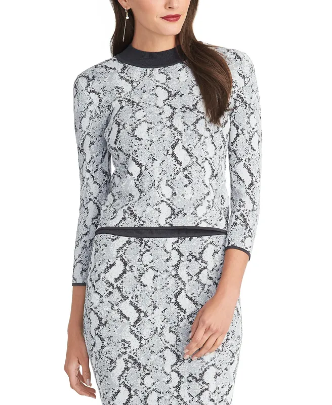 Rachel Roy Women's Lindey Sweater Top Gray Size Medium made by Ruumur