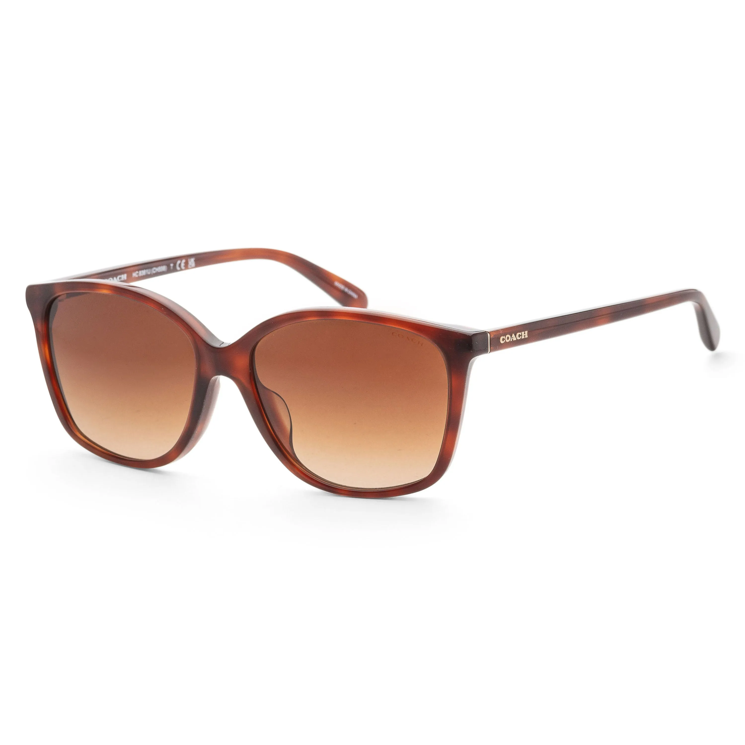 Coach Women's 57mm Caramel Tortoise Sunglasses HC8361U-574174-57 sold by Ruumur
