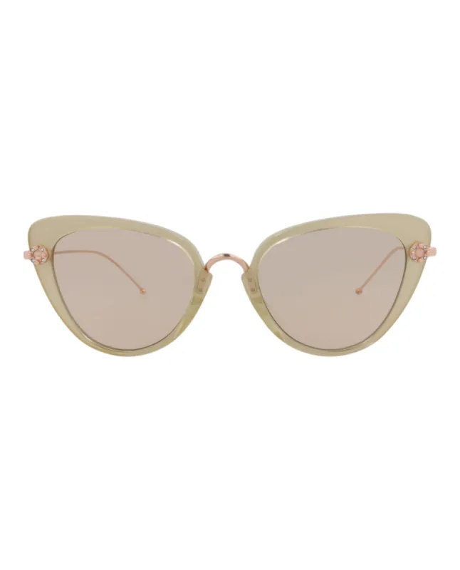 Pomellato Cat Eye-Frame Acetate Sunglasses, style # PM0097S-30010209004 made by Ruumur