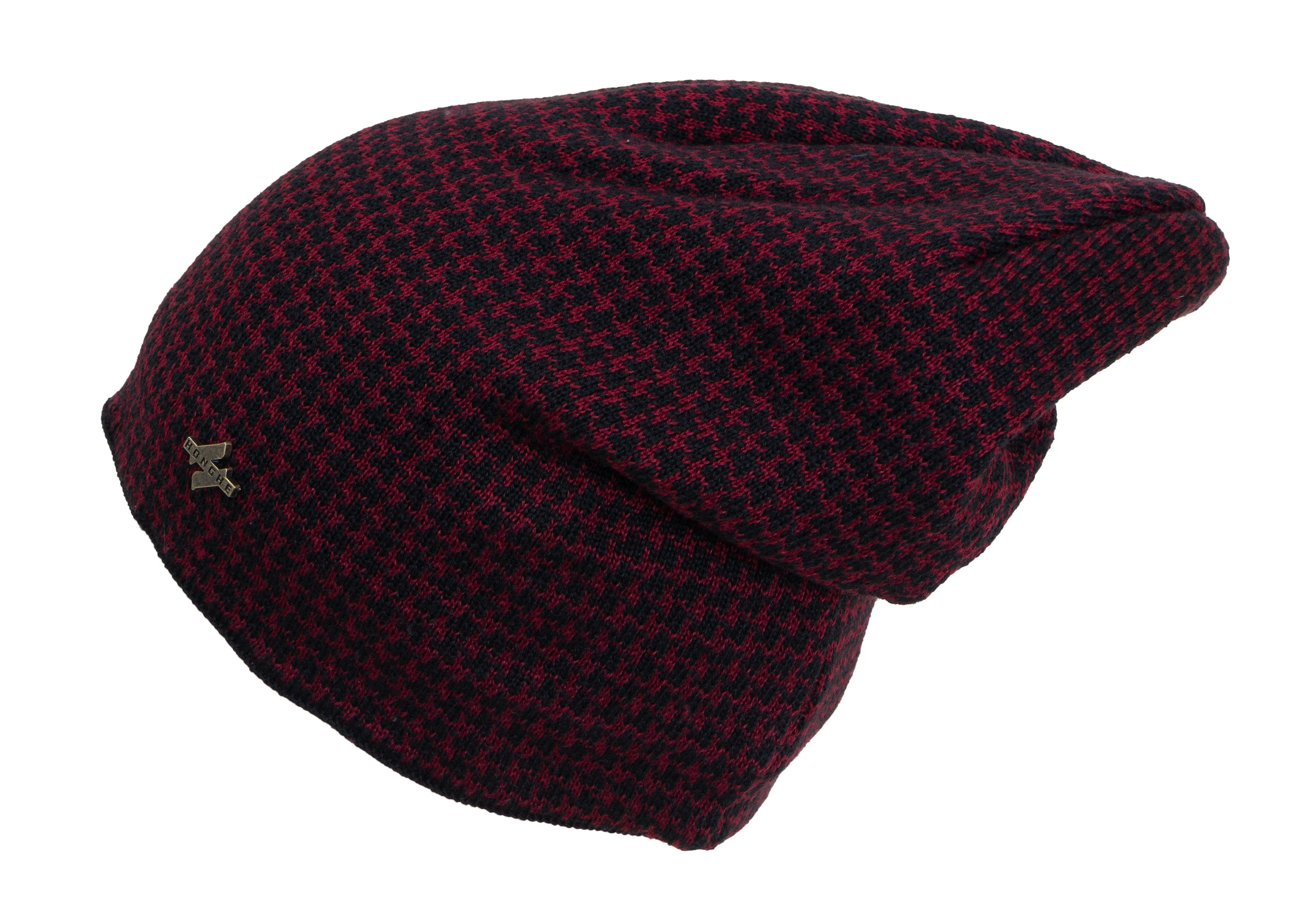 Rebecca and Rifka Knitted Fleece Lined Beanie(BW126-MERLOT) sold by Ruumur product image thumbnail 4