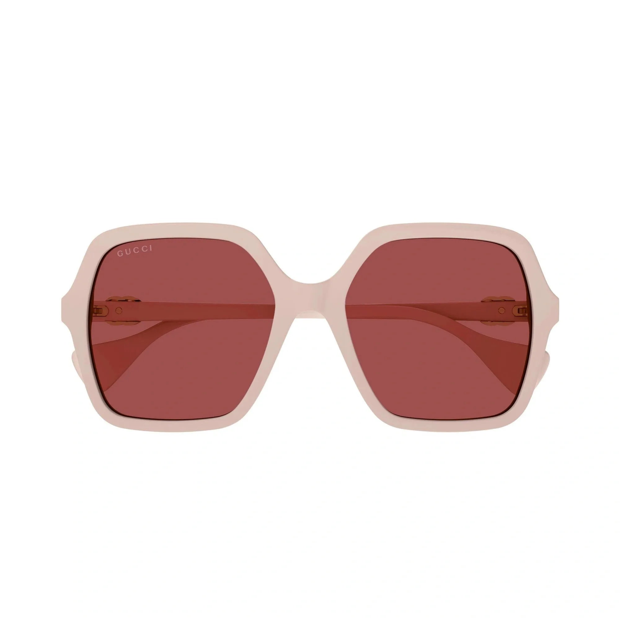 Gucci Ivory Square Frame Sunglasses 56MM -Ivory/Brown sold by Ruumur product image thumbnail 3
