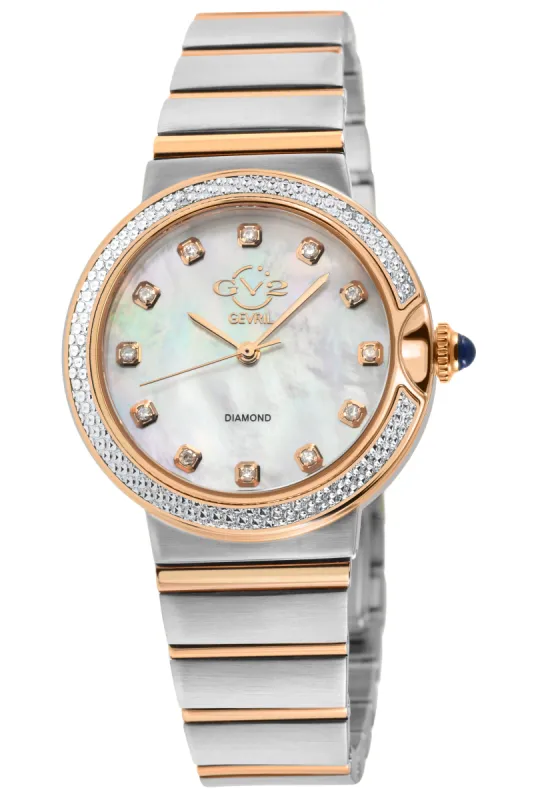GV2 by Gevril Women's Sorrento 32mm Quartz Watch 12443B made by Ruumur