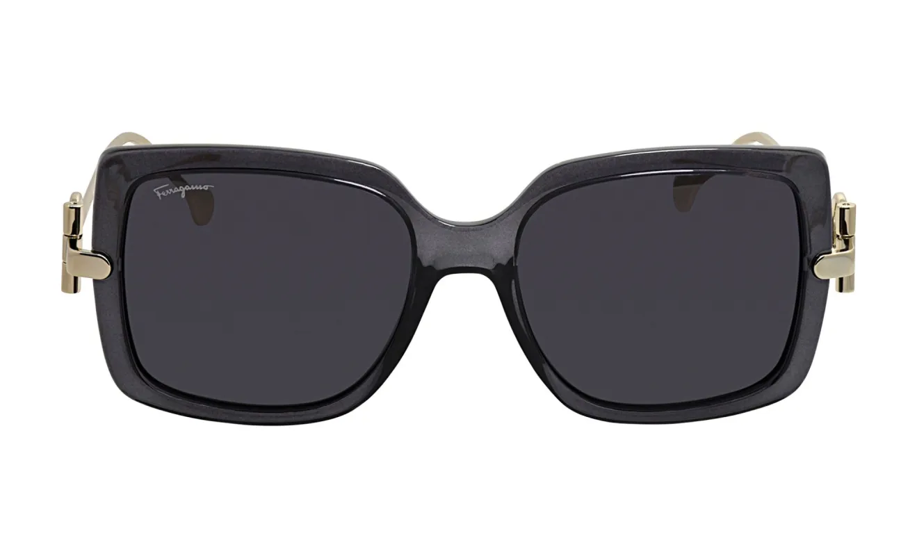 Salvatore Ferragamo Womens Grey Sunglasses SF_913S_057_55mm sold by Ruumur