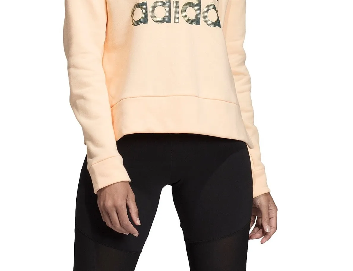 Adidas Women's Glam-Logo Sweatshirt Orange sold by Ruumur product image thumbnail 3