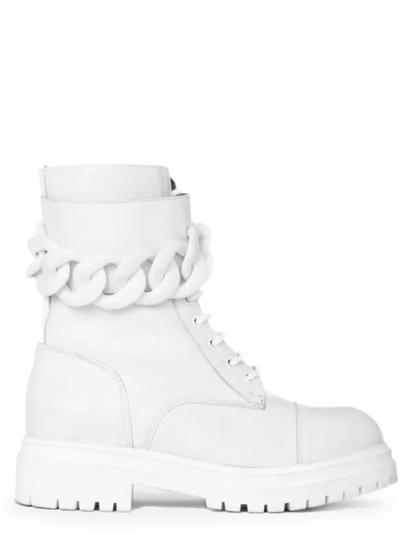 Zoey Leather Bootie sold by Ruumur