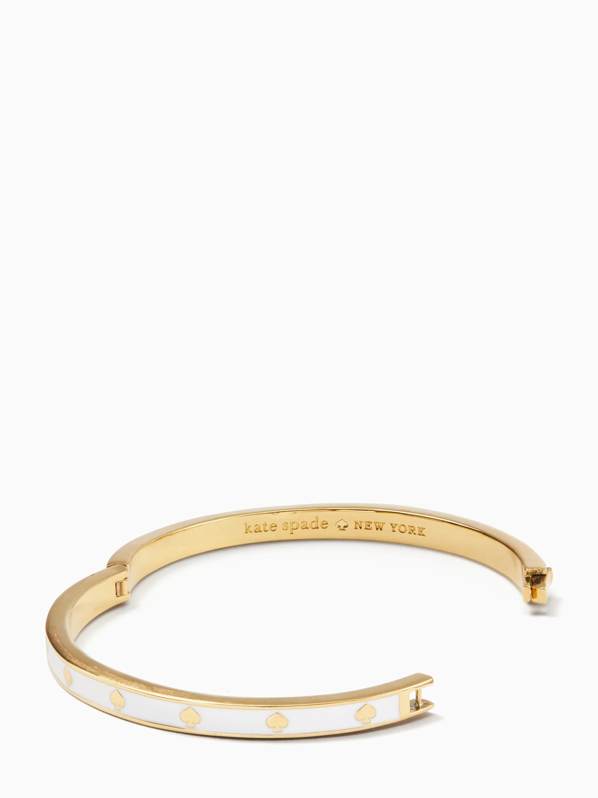 Kate Spade Spot The Spade Enamel Hinged Bangle sold by Ruumur product image thumbnail 4