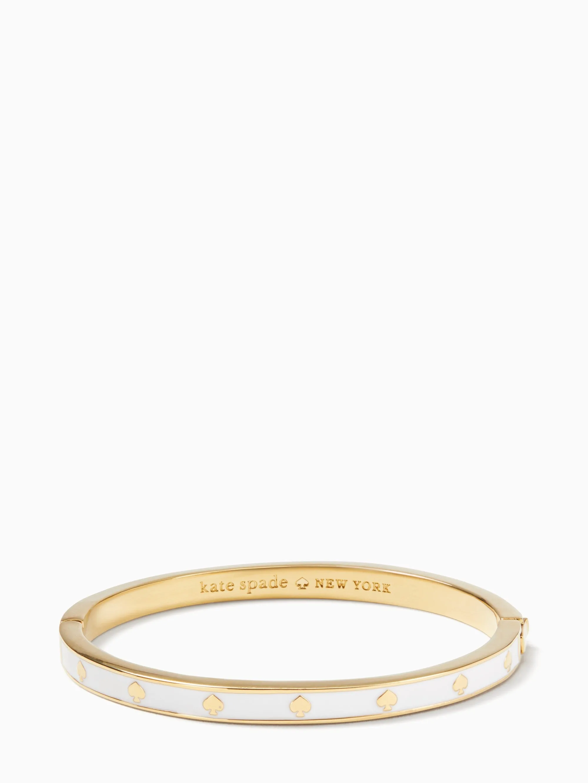 Kate Spade Spot The Spade Enamel Hinged Bangle sold by Ruumur product image thumbnail 3