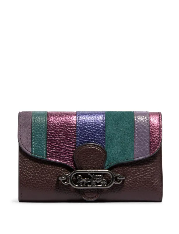 Coach Jade Medium Envelope Wallet With Piecing sold by Ruumur