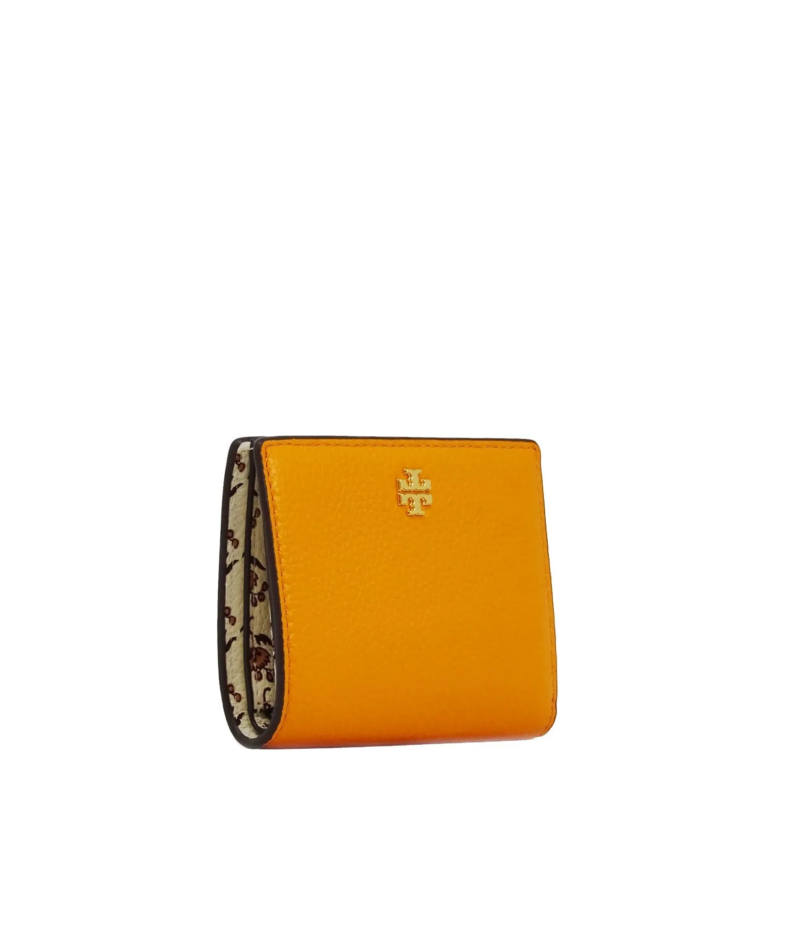 Tory Burch Orange Citrine / Curly Ditsy Logo Blake Color-Block Mini Wallet sold by Ruumur product image thumbnail 2