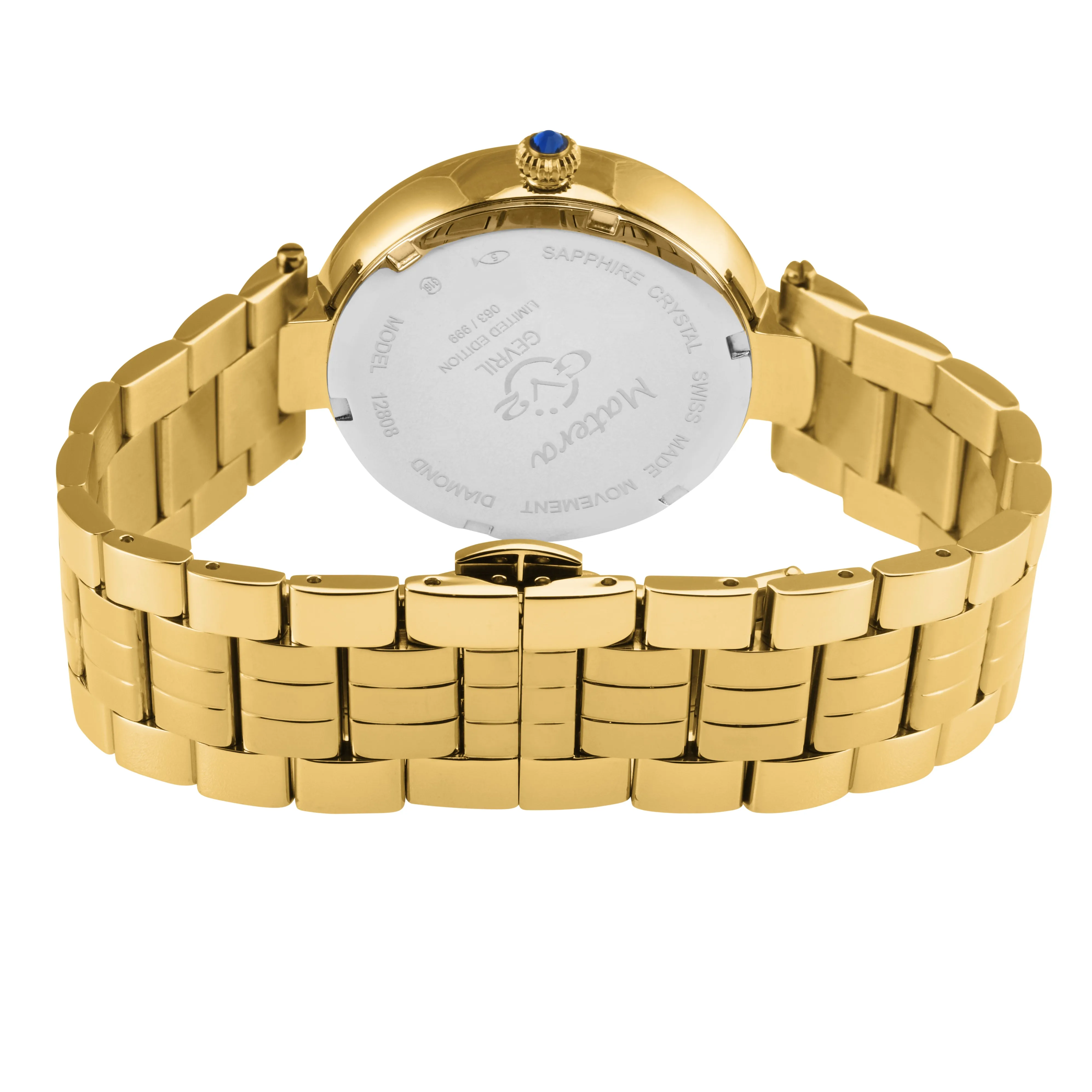 GV2 by Gevril Women's Matera 35mm Quartz Watch 12808B sold by Ruumur product image thumbnail 3