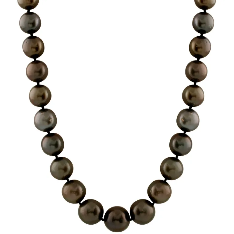 Splendid Pearls Tahitian Pearl Necklace sold by Ruumur
