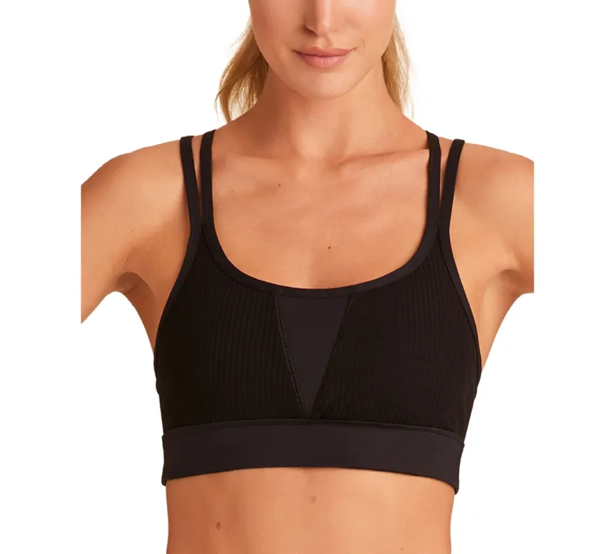 Alala Women's Peak Strappy Sports Bra Black sold by Ruumur