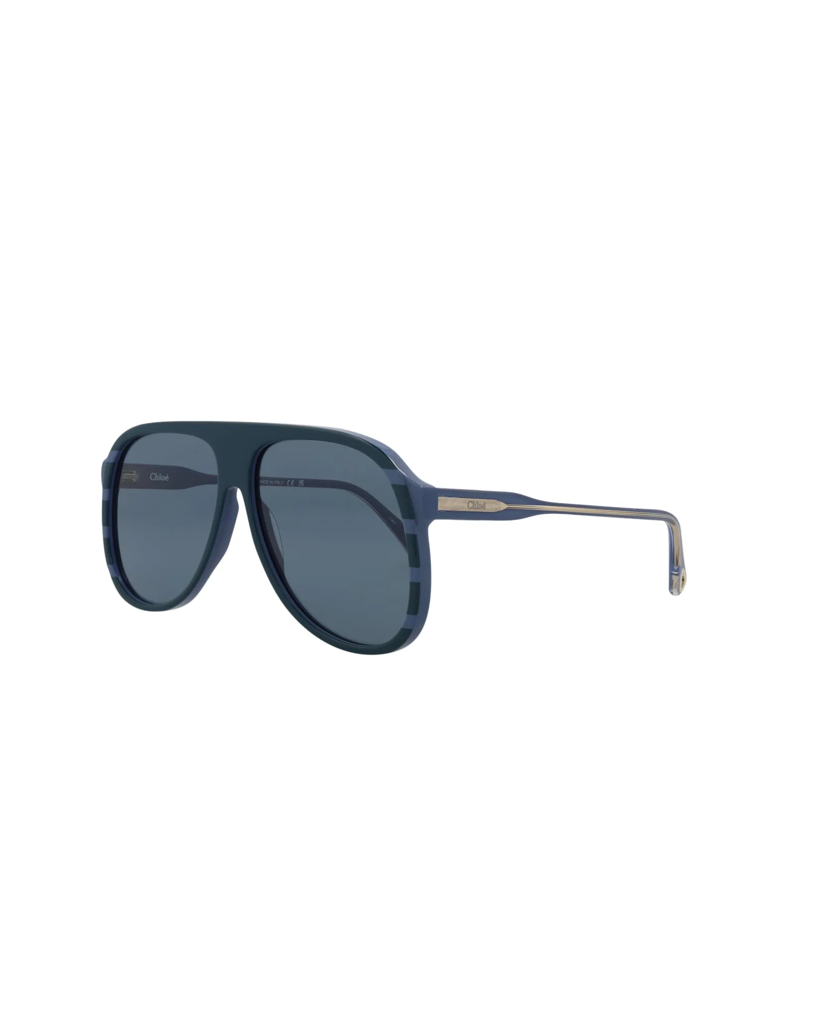 Chloe Aviator-Frame Bio Acetate Sunglasses, Style #  CH0128S-30013588004 sold by Ruumur product image thumbnail 2