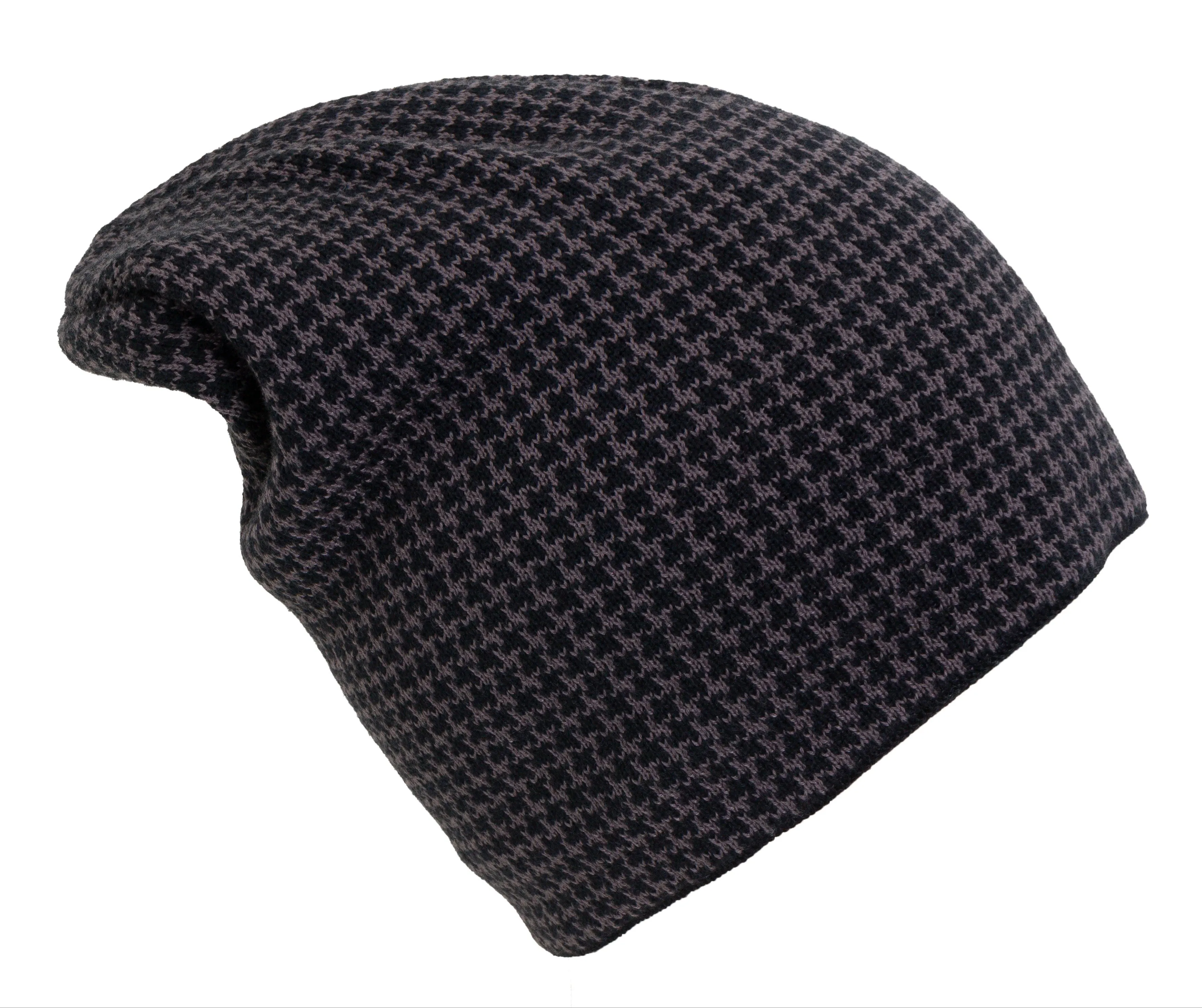 Rebecca and Rifka Knitted Fleece Lined Beanie(BW126-TPBK) sold by Ruumur