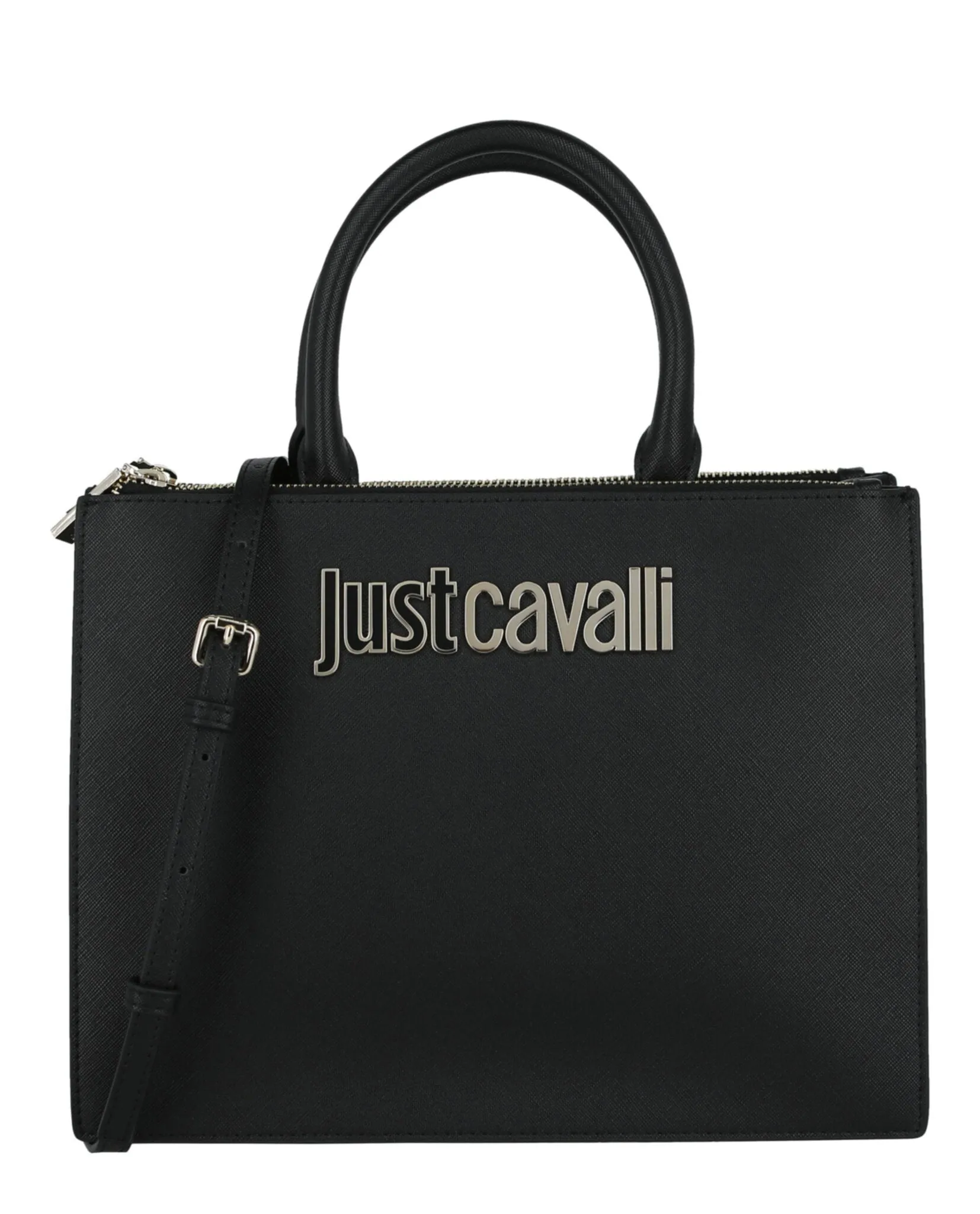 Just Cavalli Logo Shoulder Bag sold by Ruumur