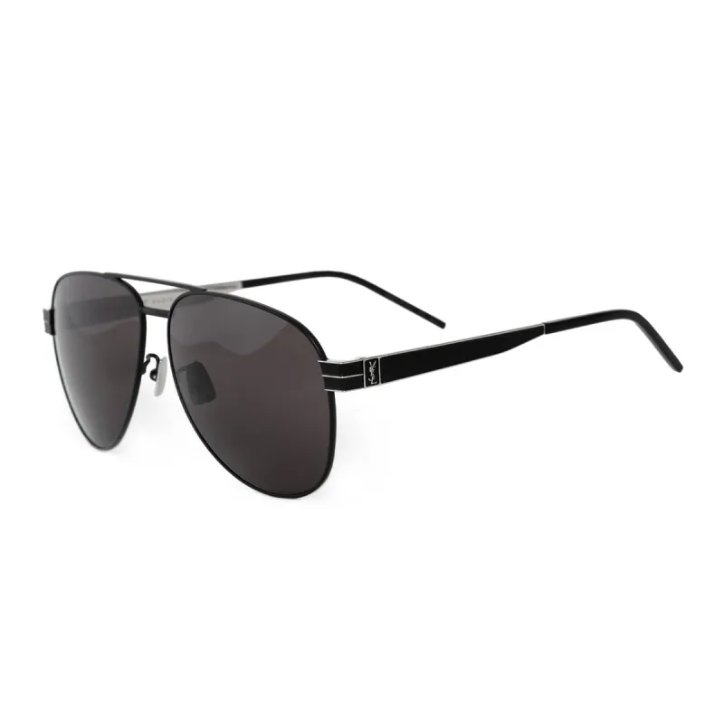 Saint Laurent Aviator Sunglasses SLM53 001 60 made by Ruumur