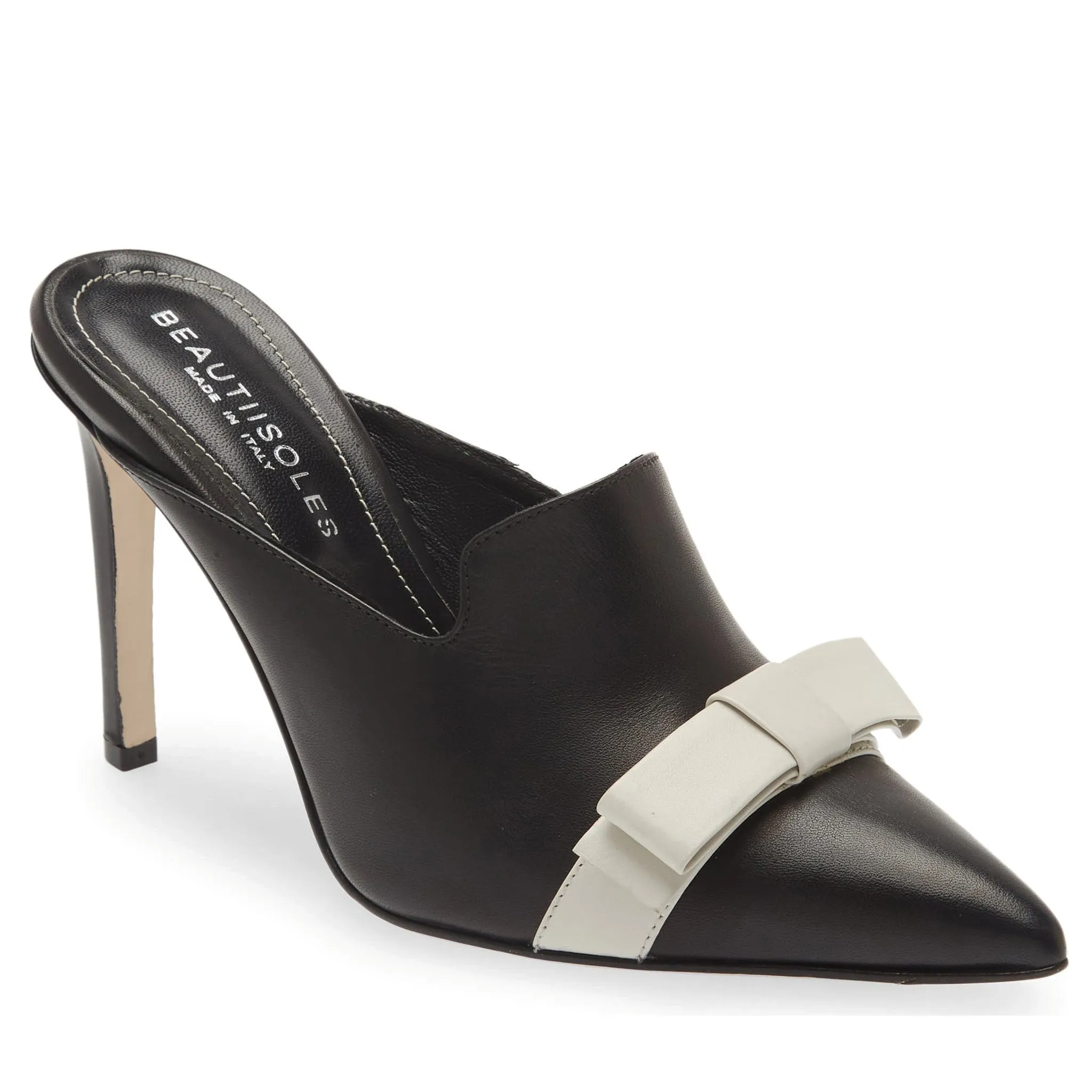 Lisa Leather Mule sold by Ruumur