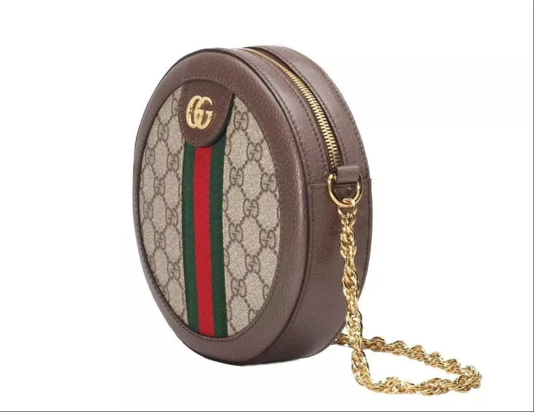 Gucci Ophidia Mini GG Round Supreme Canvas Crossbody Bag sold by Ruumur product image thumbnail 2