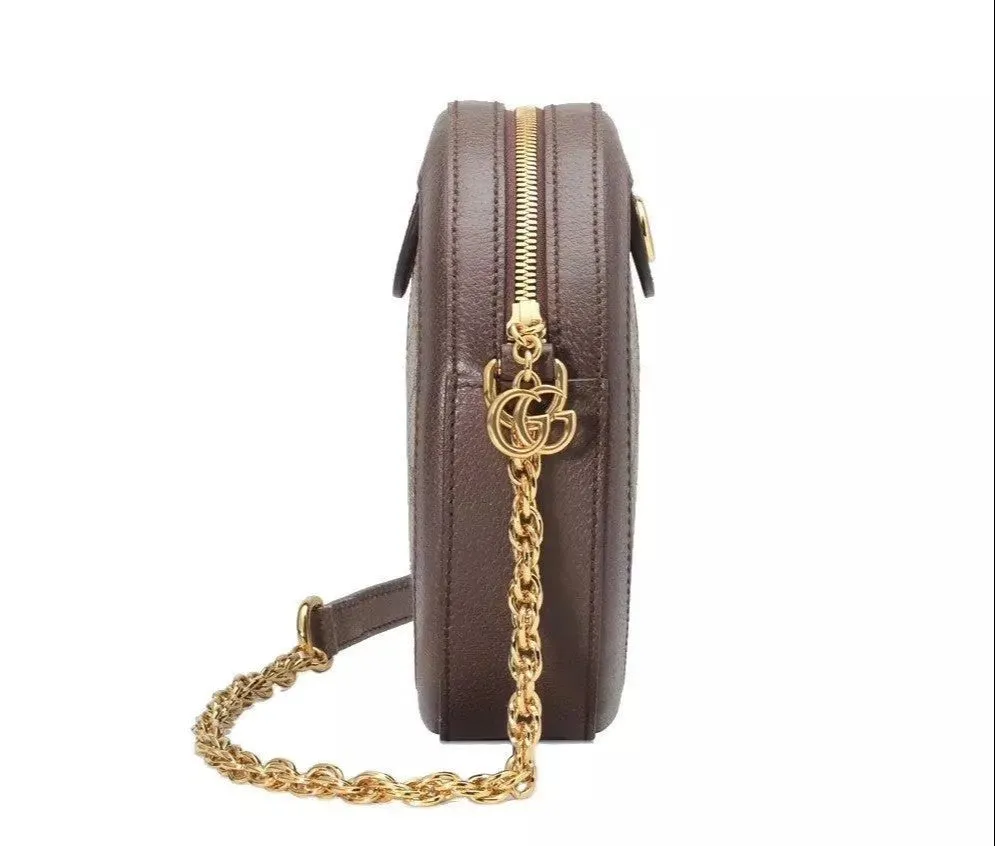 Gucci Ophidia Mini GG Round Supreme Canvas Crossbody Bag sold by Ruumur product image thumbnail 3