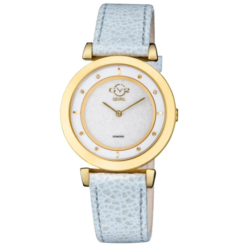 GV2 by Gevril Women's Lombardy 36mm Quartz Watch 14401 sold by Ruumur