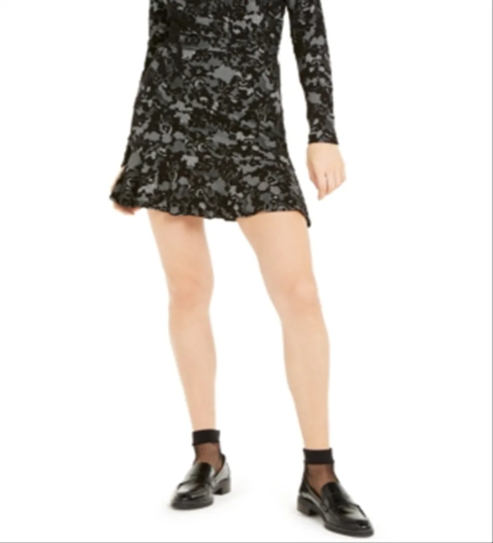 Michael Kors Women's Lace Short Ruffled Skirt Black Size X-Large sold by Ruumur