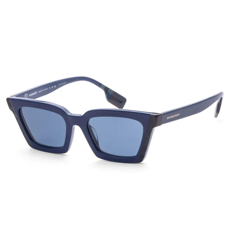 Burberry Women's 52mm Blue/Navy Check Sunglasses BE4392U-405780-52 sold by Ruumur