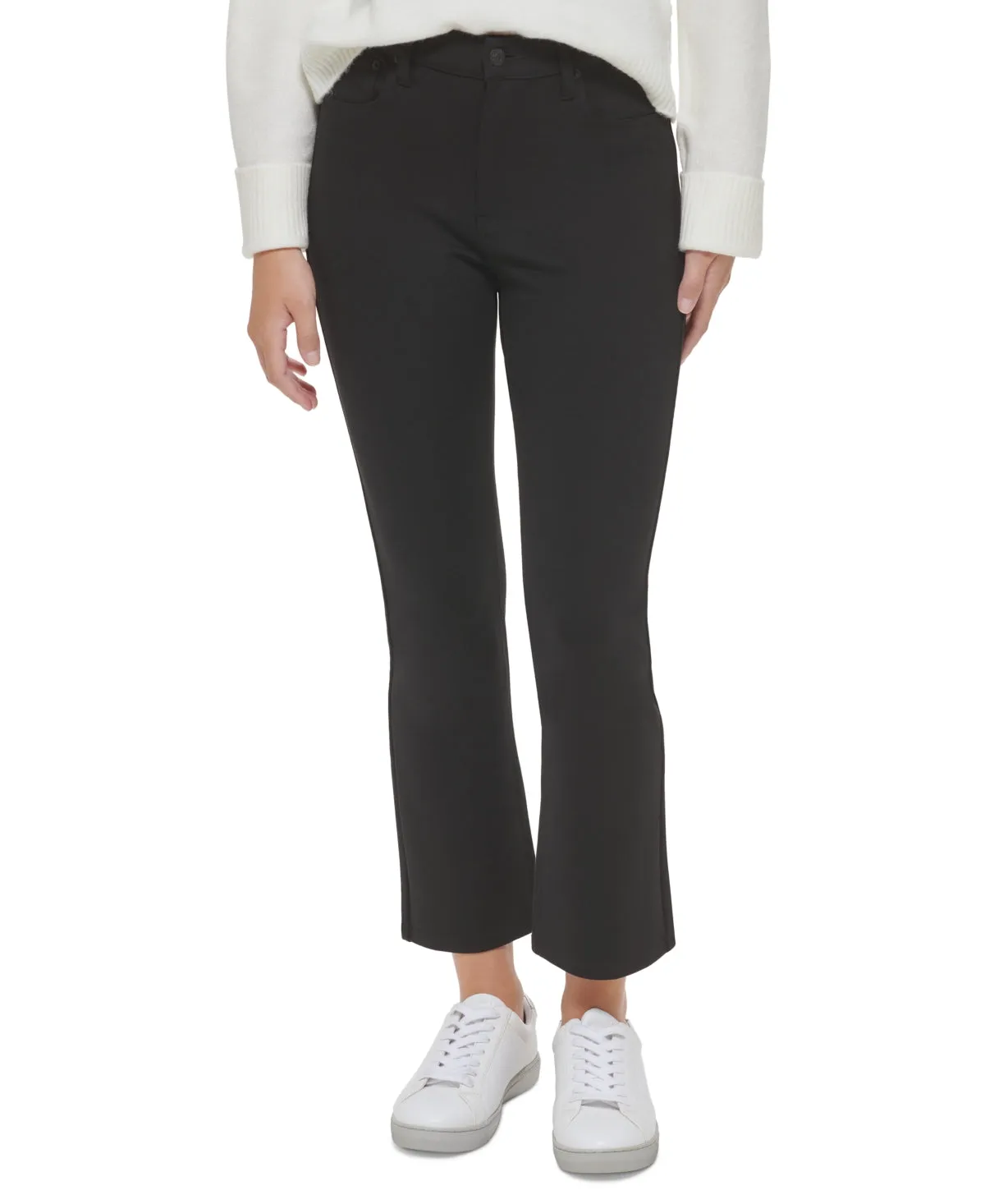 Calvin Klein Women's High Waist Kick Flare Jeans Black Size Small sold by Ruumur