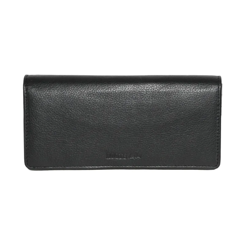 Roots Ladies Leather Expander Clutch Wallet made by Ruumur