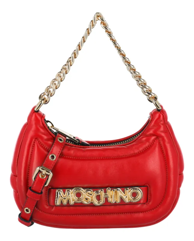 Moschino Balloon Lettering Crescent Bag made by Ruumur