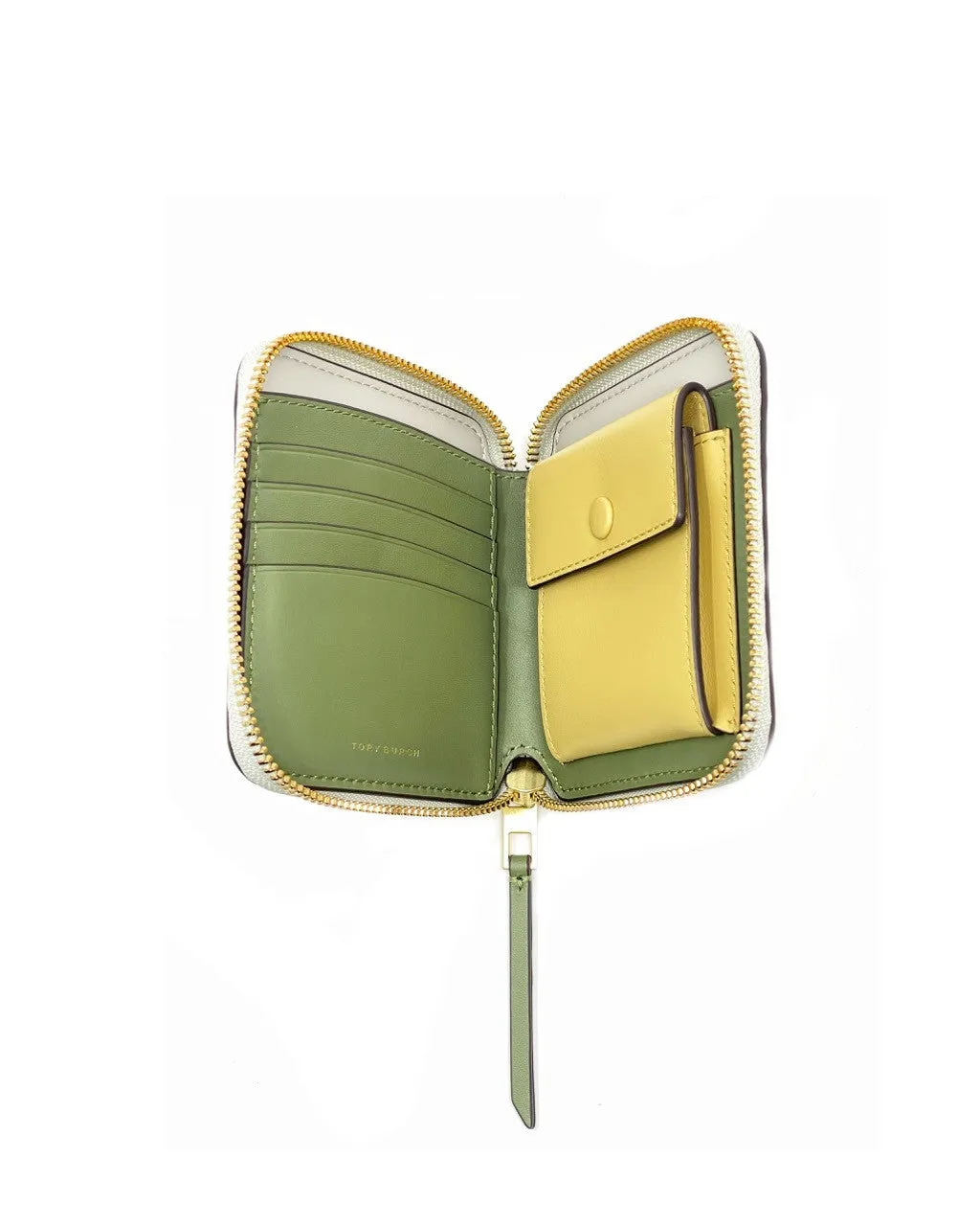 Tory Burch Winter Sage T Monogram High Frequency Bi-Fold Wallet sold by Ruumur product image thumbnail 3