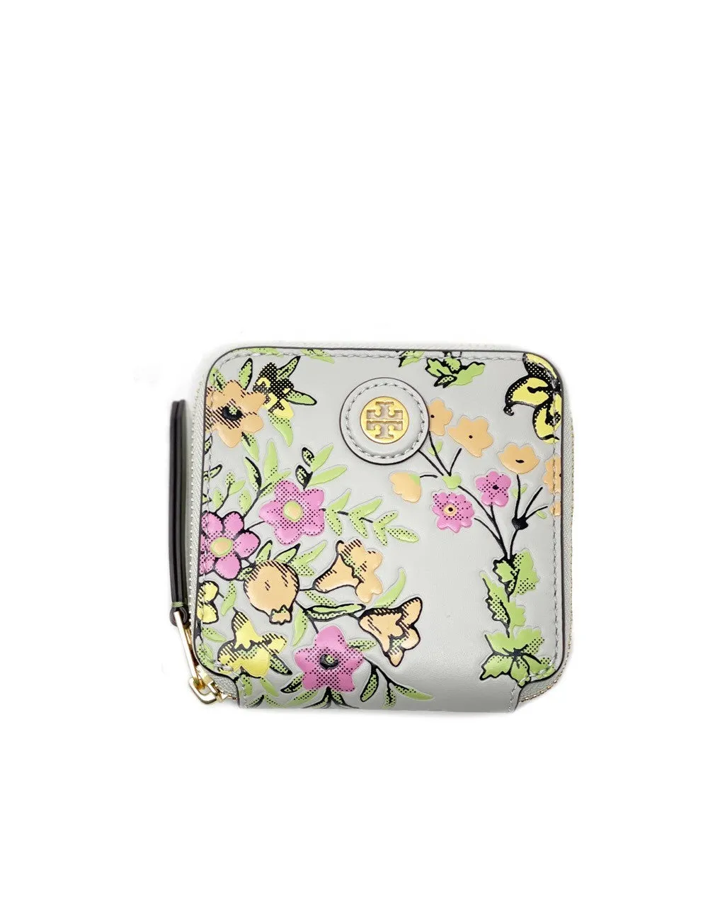 Tory Burch Winter Sage T Monogram High Frequency Bi-Fold Wallet sold by Ruumur