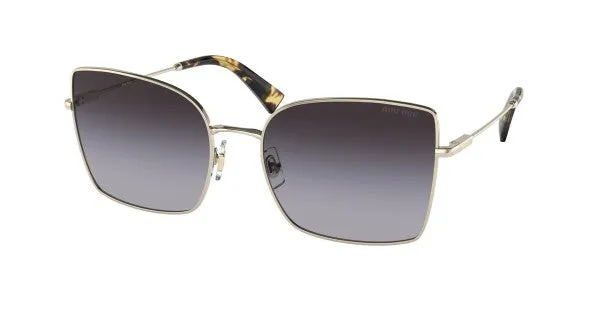 Miu Miu Women's 59mm Gold Sunglasses MU-51WS-7OE06N-59 sold by Ruumur