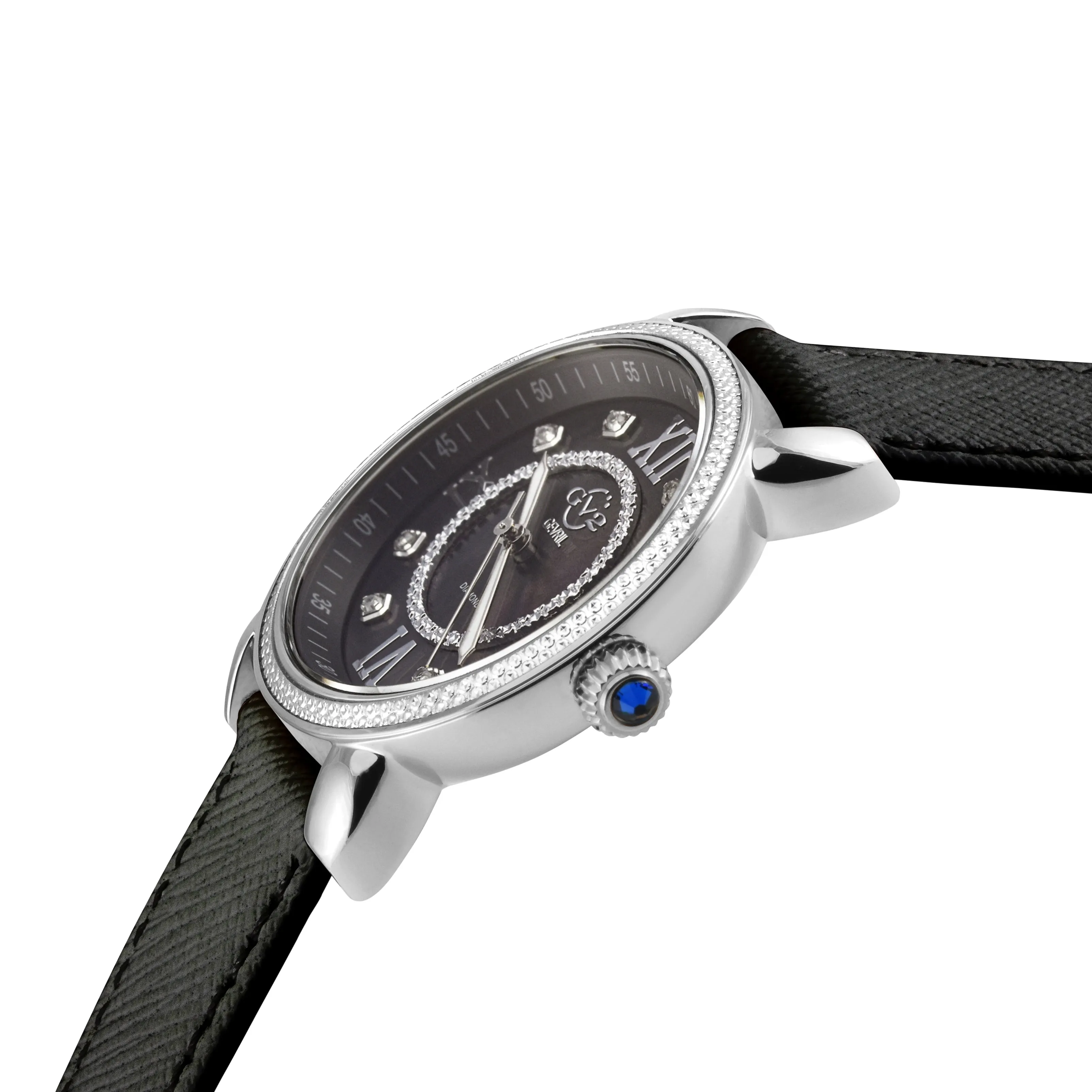 GV2 by Gevril Women's Marsala Vegan 37mm Quartz Watch 9861-V3 sold by Ruumur product image thumbnail 3