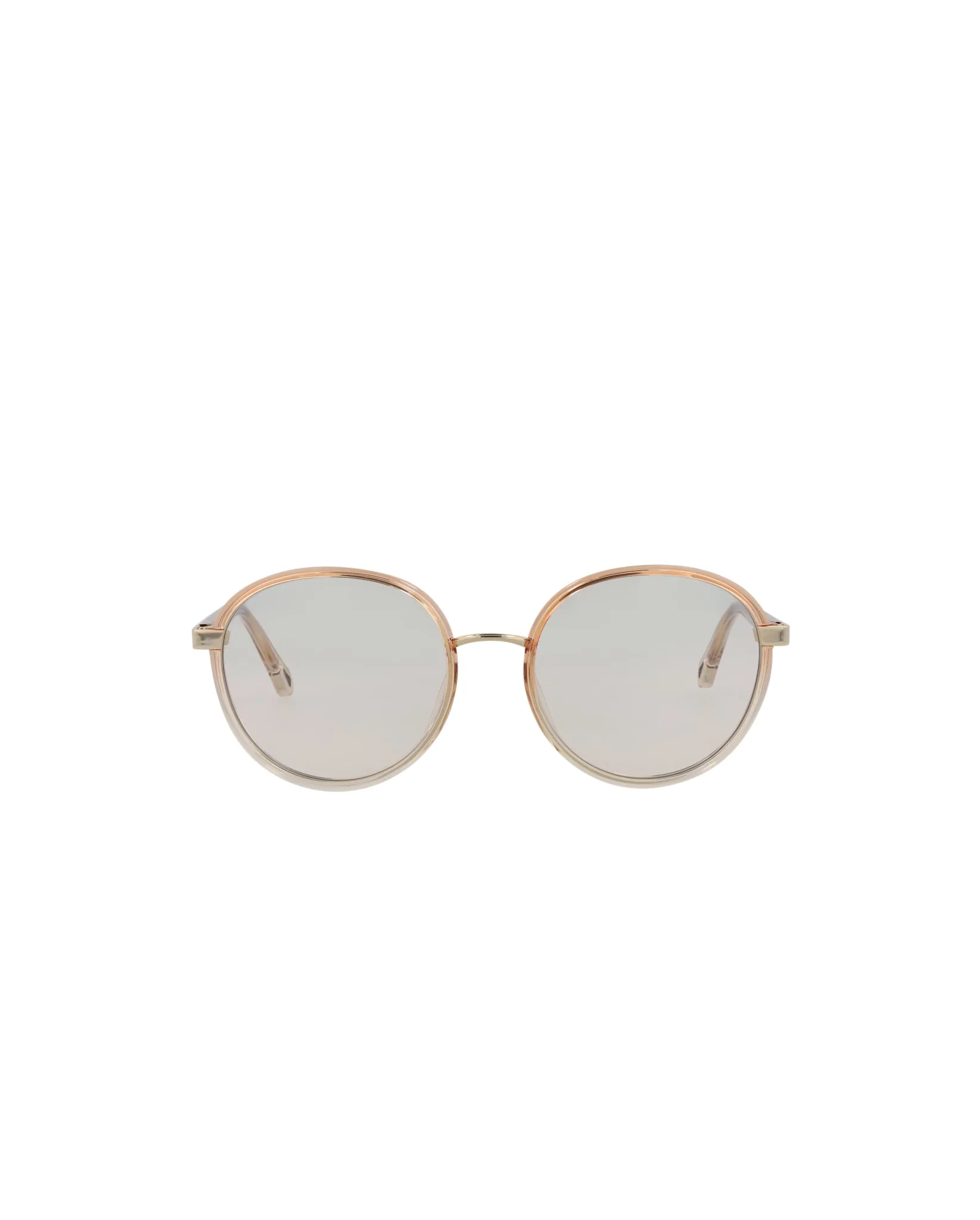 Chloe Round-Frame Injection Sunglasses, Style # CH0033S-30013119001 sold by Ruumur
