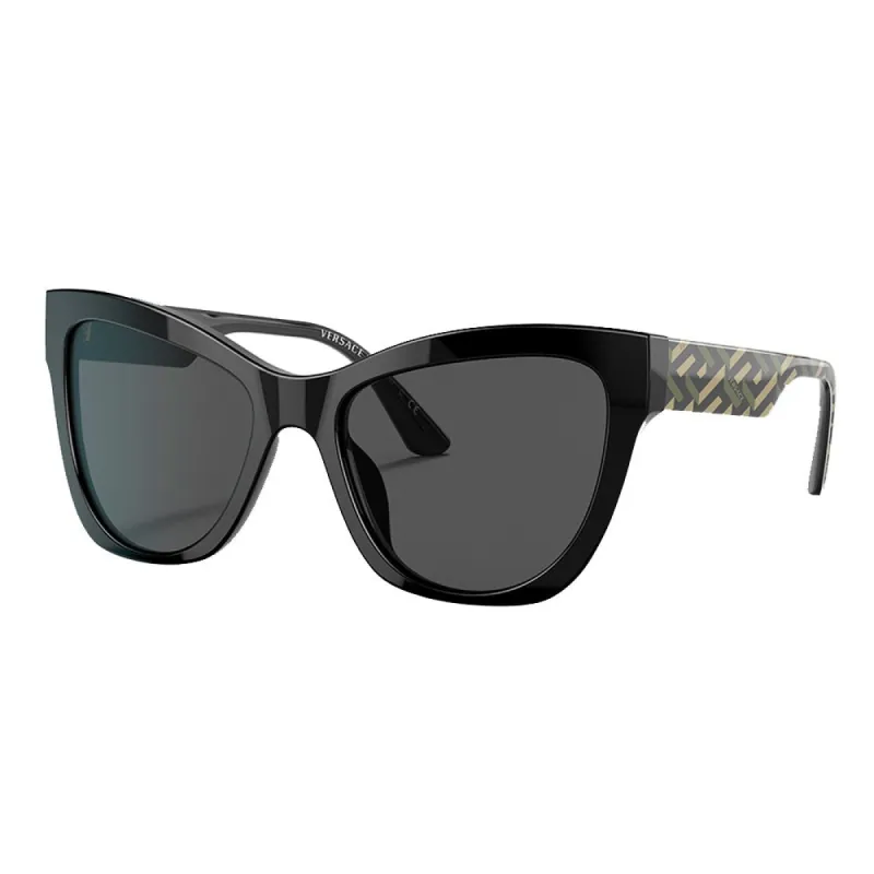 Versace Women's Black Sunglasses with Grey Anti-Reflective Lenses VE_4417U_535887_56mm sold by Ruumur