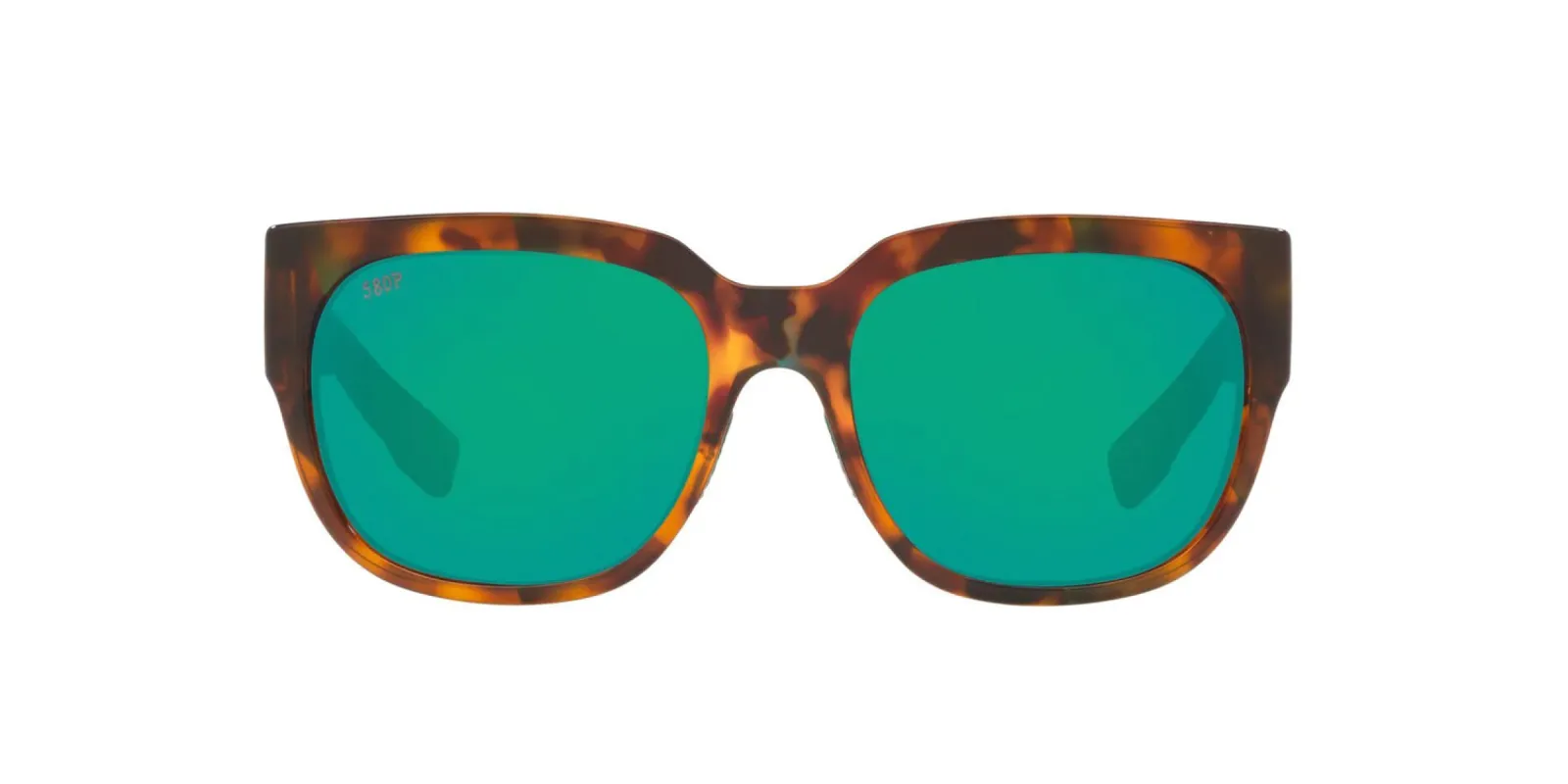 Costa del Mar Women's 55mm Shiny Palm Tortoise Sunglasses 06S9019-901909-55 made by Ruumur