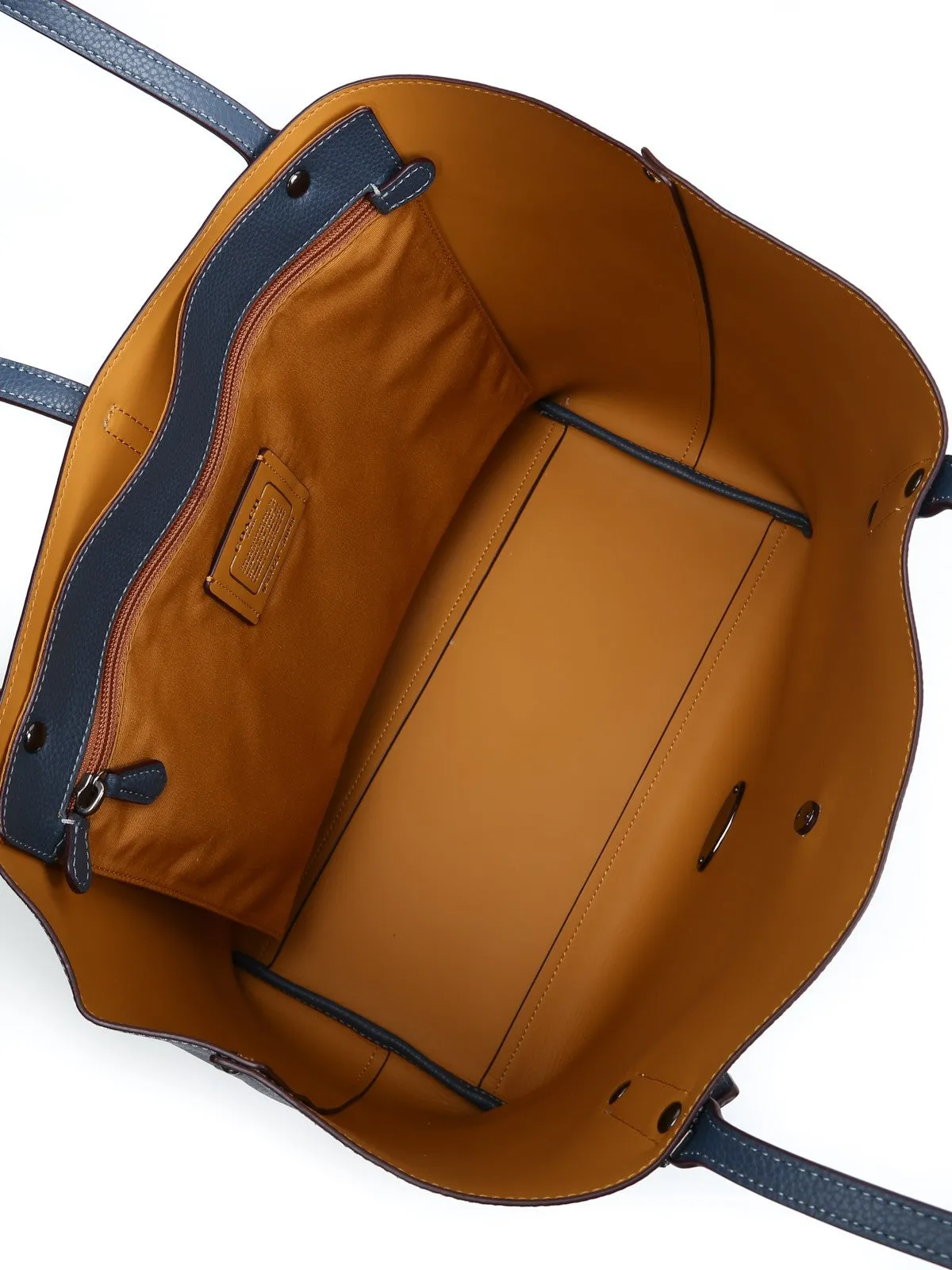 Coach Women's Dark Denim & Marigold Market Tote sold by Ruumur product image thumbnail 4