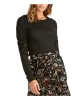 Rachel Roy Women's Bubble Sleeve Top Black Size Medium sold by Ruumur