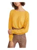 Free People Women's Long Sleeve V Neck Top Yellow Size Small sold by Ruumur