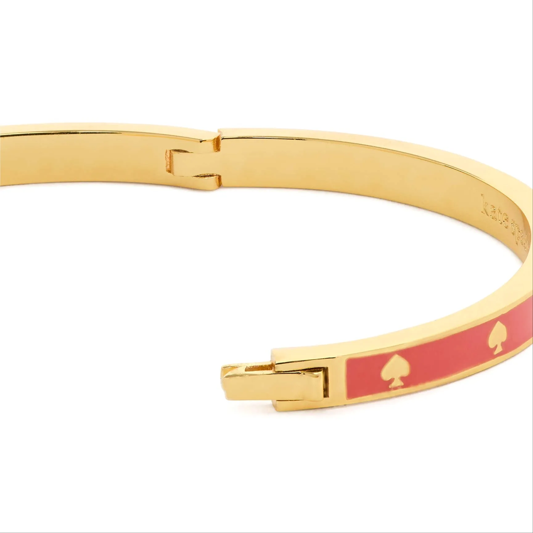 Spot The Spade Enamel Hinged Bangle sold by Ruumur product image thumbnail 4