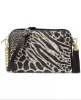 Michael Kors Women's Black Multi Signature Jet Set Camera Crossbody Bag sold by Ruumur