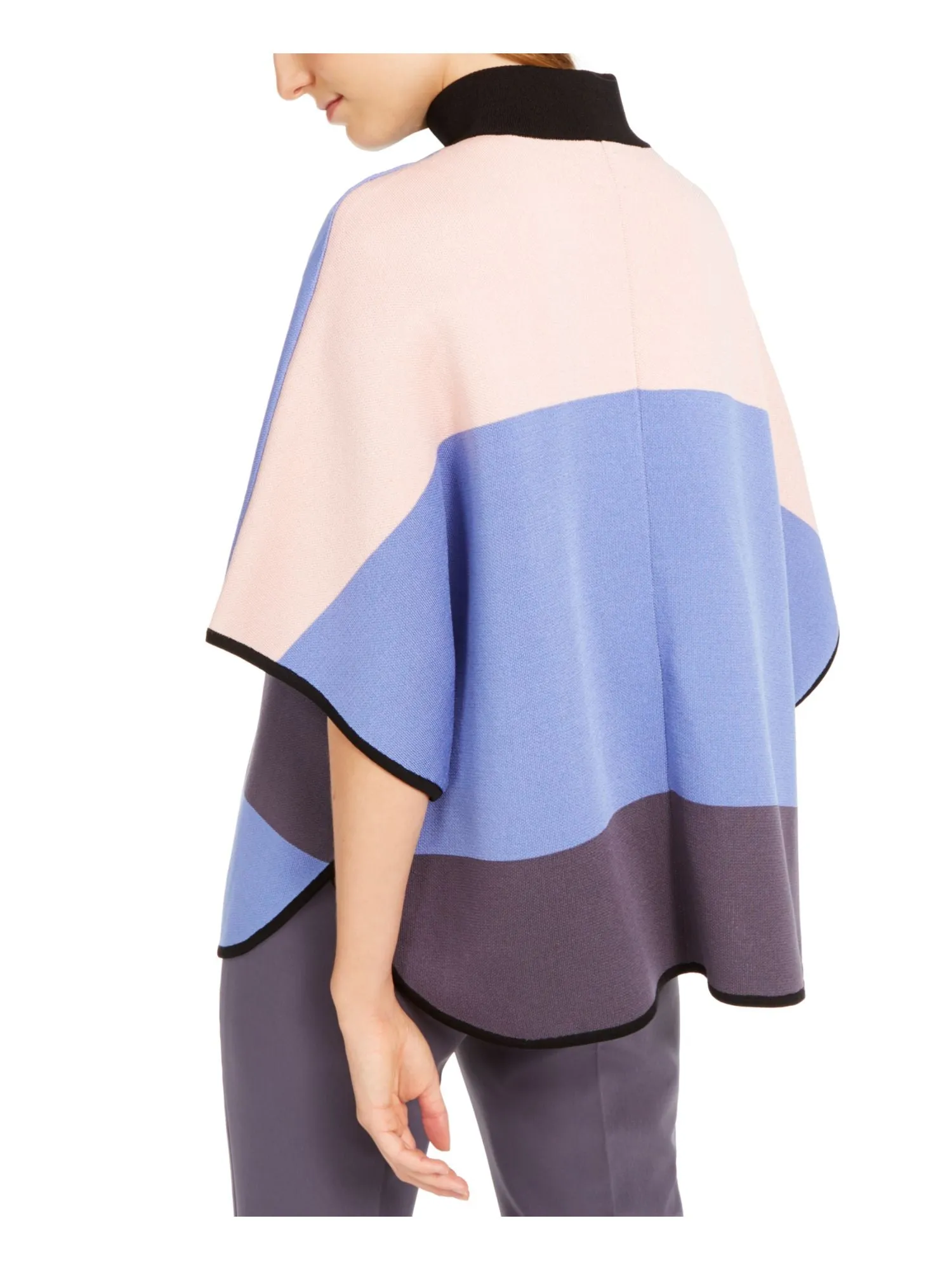 Anne Klein Women's Color Block Short Sleeve Open Cardigan Top Pink sold by Ruumur product image thumbnail 5